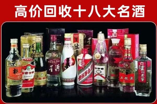 白水县回收老酒